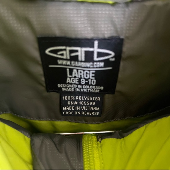 Garb 2017 U.S. Open Erin Hills Gray Camouflage Light Jacket Youth Large 9-10 - Picture 5 of 6